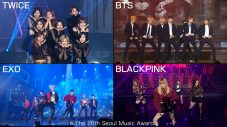 BTS、SEVENTEEN、BLACKPINKら出演！『ソウル歌謡大賞』過去7年分の貴重映像がエムオン!にて一挙放送決定 - 画像一覧（1/7）