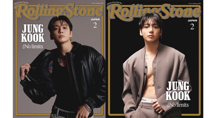 BTS JUNG KOOK『Rolling Stone Japan』ダブル表紙ビジュアル解禁！「限界のないアーティスト、それが僕の目指す姿です」