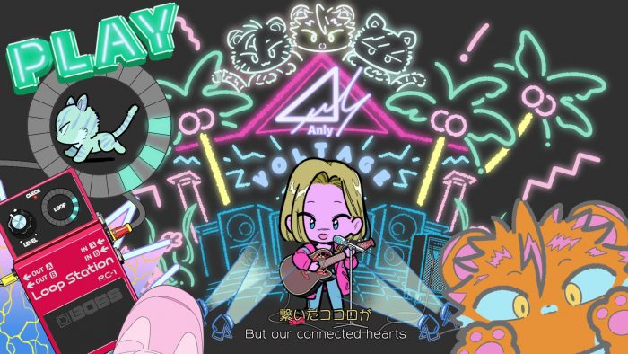 Anly、新曲「VOLTAGE」のアナザーMVが公開！ ループペダル奏法をアニメーション映像で再現