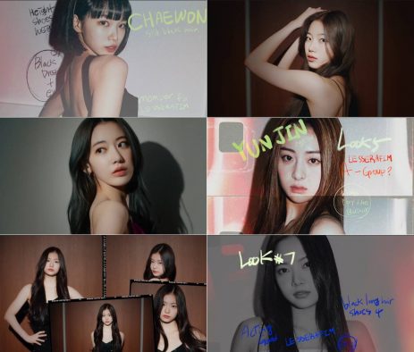 HYBE初のガールズグループ・LE SSERAFIM、オーディション風動画＆グループ写真を初公開