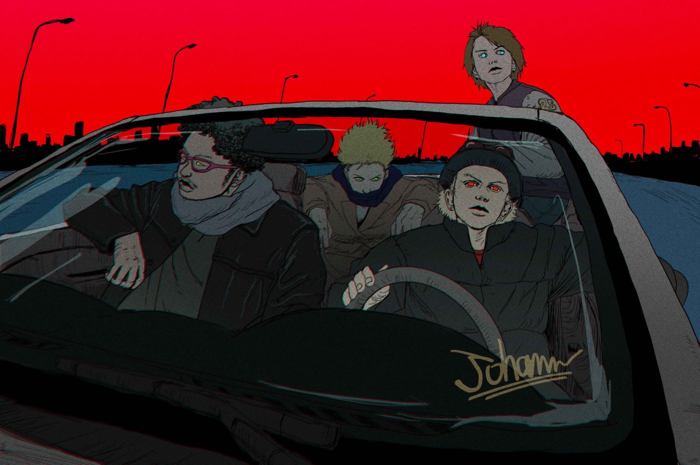 Dragon Ash、「Let yourself go, Let myself go」の象徴的な画像をイラストで復刻