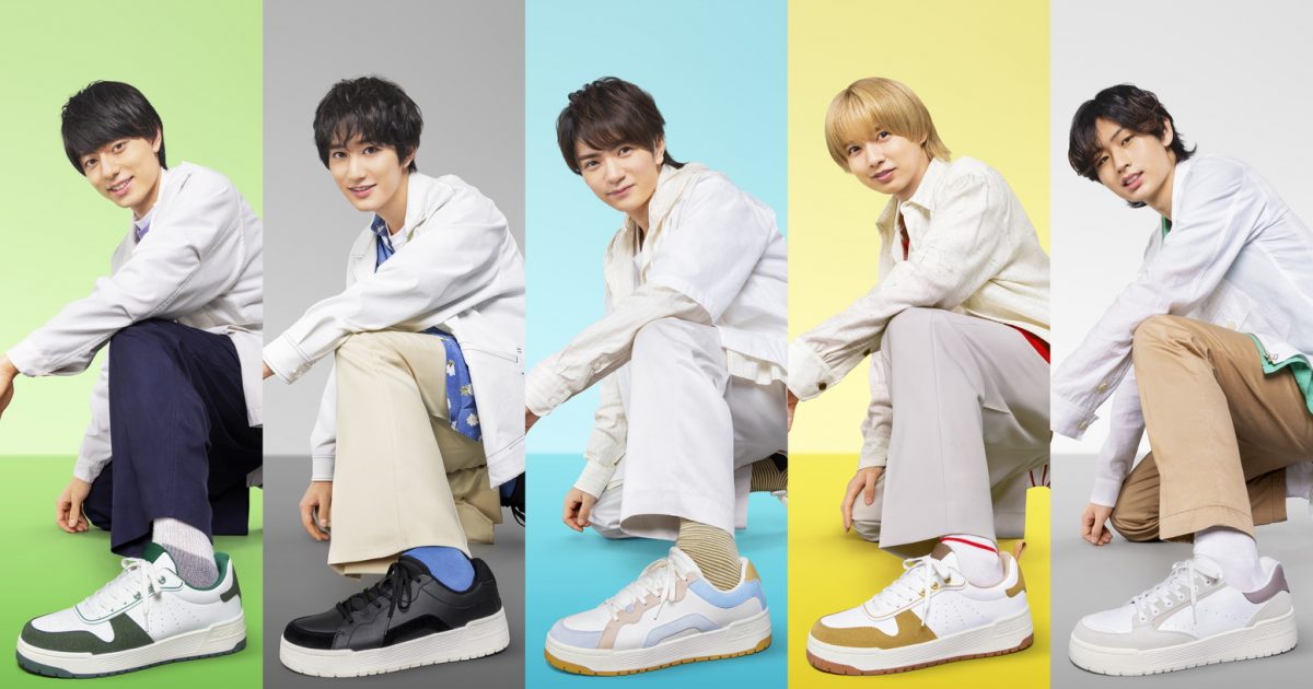 靴 Hihi HiHi Jets、メンバー5人全員そろっての初CMが公開決定！「いつもの俺
