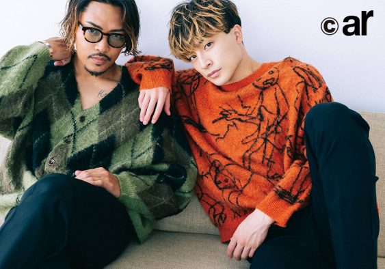 数原龍友×白濱亜嵐（GENERATIONS）が『ar』に登場！ 「片思い中のアプローチは色っぽい服で」