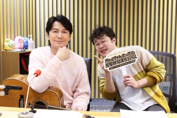 福山雅治、オールナイトニッポン55時間SPに登場。「帰ってきました！ 8年ぶりの生放送ですよ！」