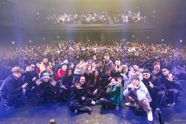 梅田サイファー×ALI、ジャンルを超えた『HIGH FIVE 2023』大阪公演でコラボステージも