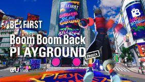 BE:FIRST、「Boom Boom Back」を360度楽しめるパフォーマンス映像が『αU spring week 2023』で特別展示