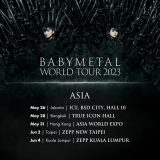 BABYMETAL、初のアジア＆オーストラリアを巡るツアー開催決定