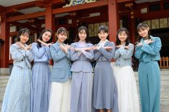 TBSスター育成プロジェクト『私が女優になる日＿』発ユニット“ブルーベリーソーダ”、日枝神社でヒット祈願