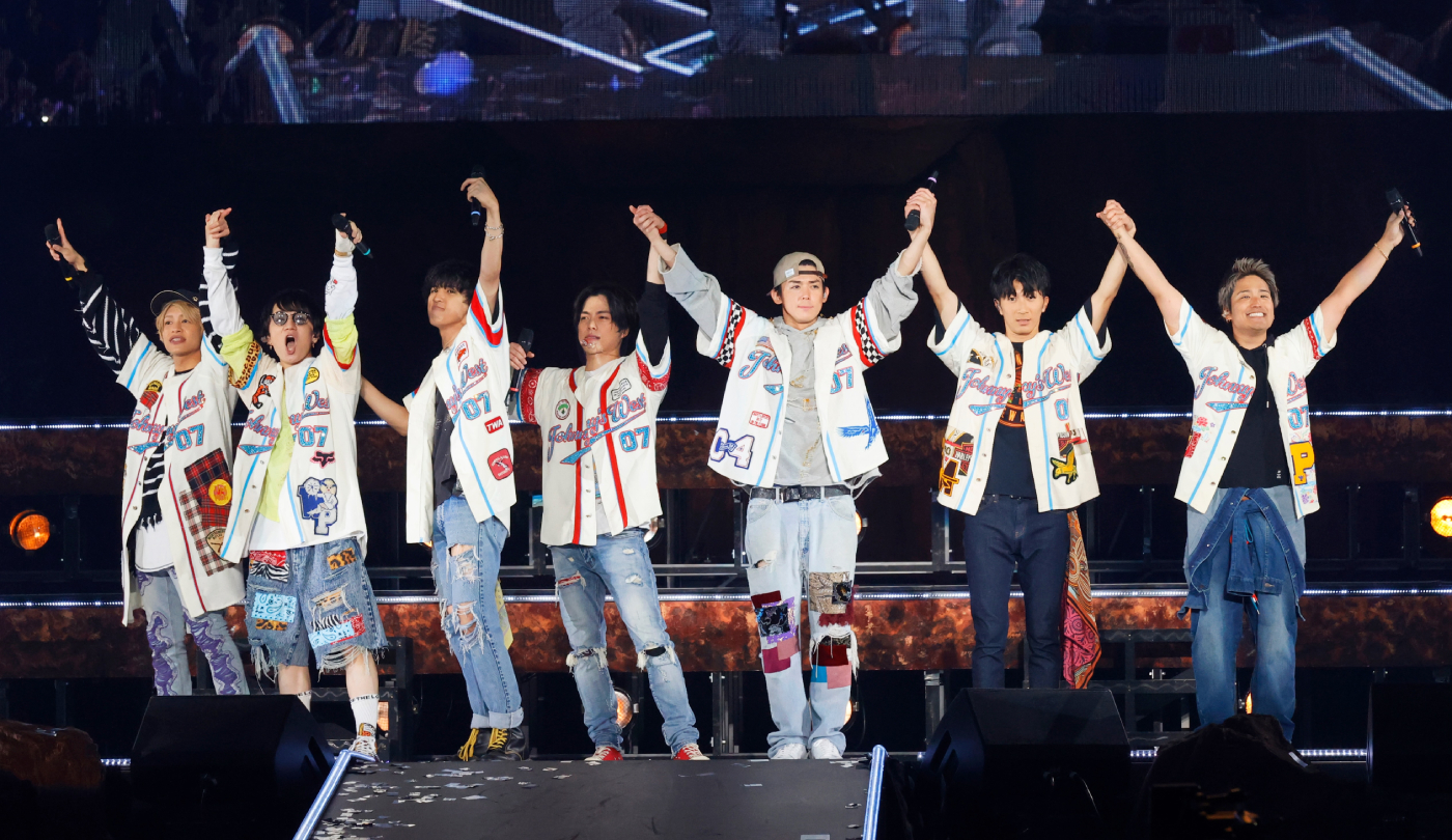 ジャニーズWEST、全国アリーナツアー・大阪城ホール公演のライブレポート到着！ 「俺たちは大阪が生んだ情熱の塊だ～！」