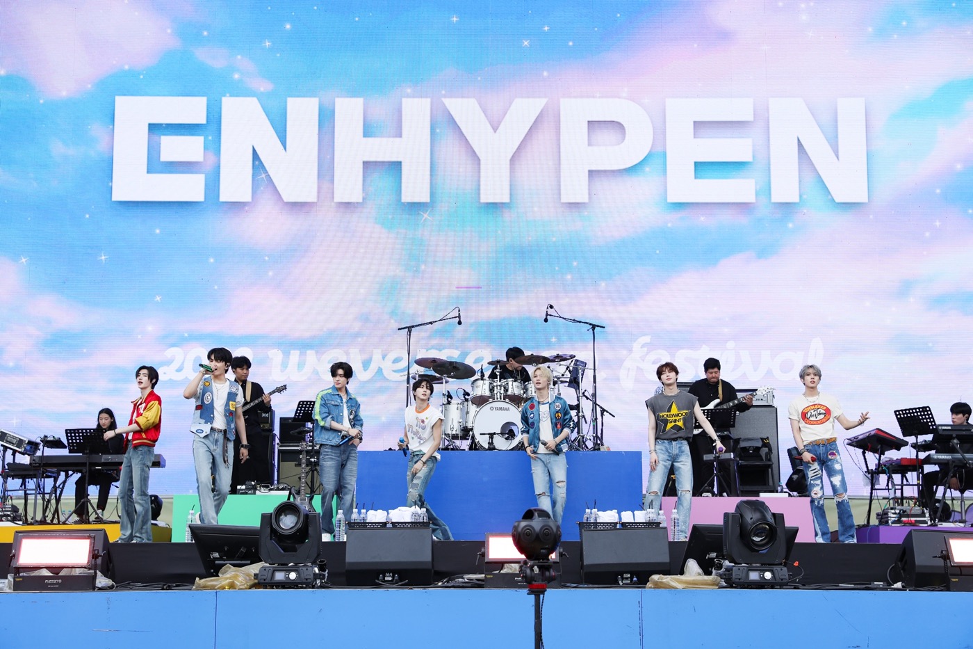 【レポート】ENHYPEN、『2023 Weverse Con Festival』でパワフルなパフォーマンスを披露 - 画像一覧（3/4）