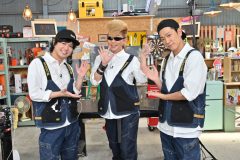 NEWS・小山慶一郎＆加藤シゲアキ、綾小路翔と“ヤン車”の美学を詰め込んだプラモデルをメイキング