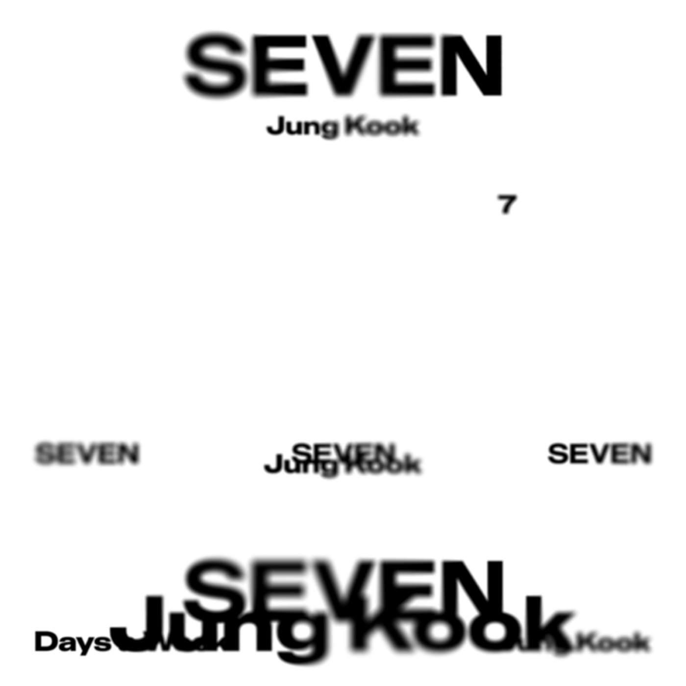BTS・JUNG KOOK、ソロ活動スタート！ デジタルシングル「Seven」リリースを発表&カバー公開 - 画像一覧（1/1）