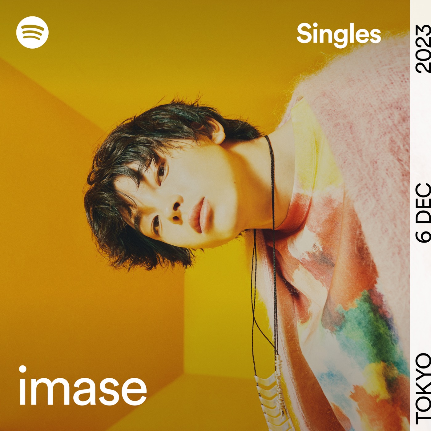 imase「Spotify Singles」最新シリーズに日本人アーティストとして唯一の参加決定