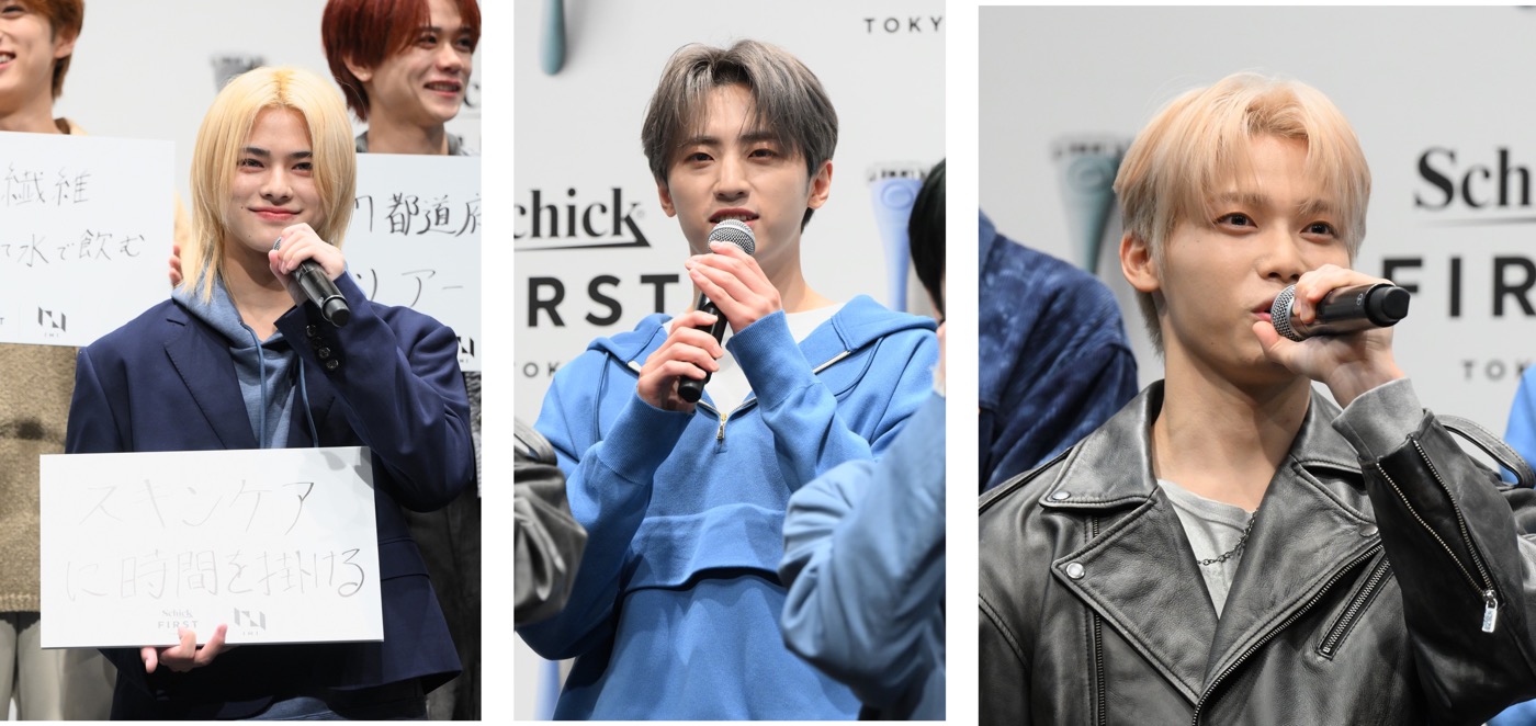 【レポート】INI「Schick FIRST TOKYO」新CM発表会に登壇！「美容をたくさん盛り上げられるように頑張りたい」 - 画像一覧（14/14）