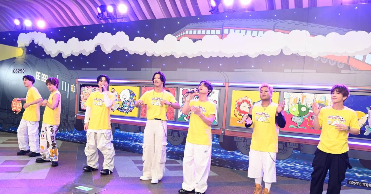 三代目JSB岩田剛典が『24時間テレビ47』でアートを生制作！ 完成した