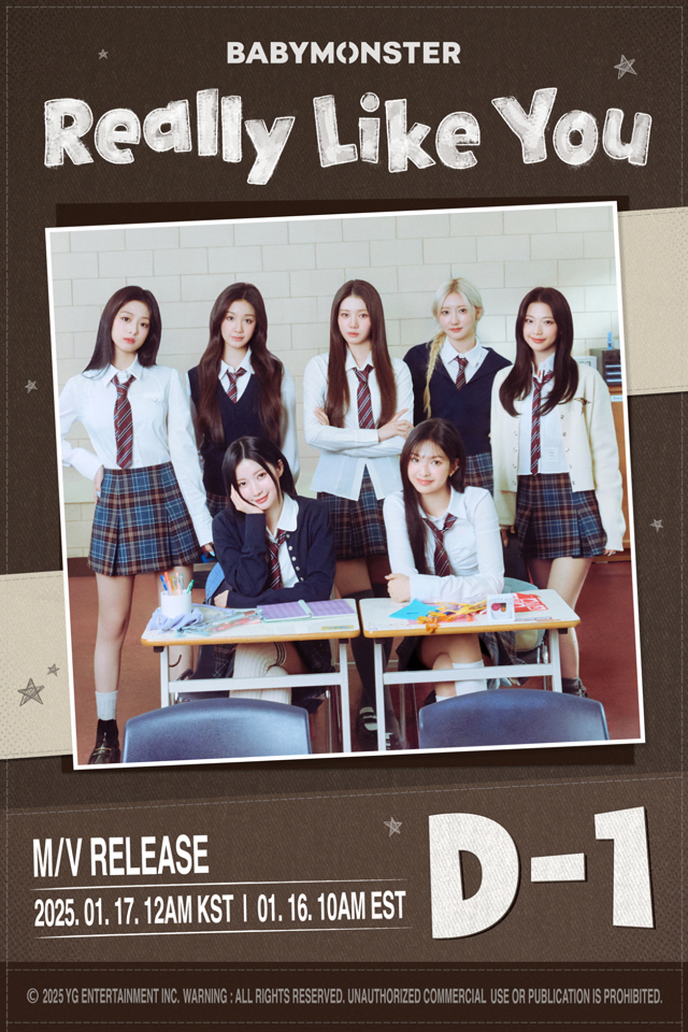 BABYMONSTER「Really Like You」MV今夜公開！見どころは初公開となるパフォーマンス