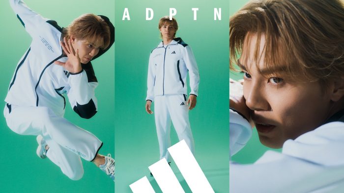 ​​THE RAMPAGE武知海青×adidas、ウォームアップウェアのキャンペーンビジュアル公開