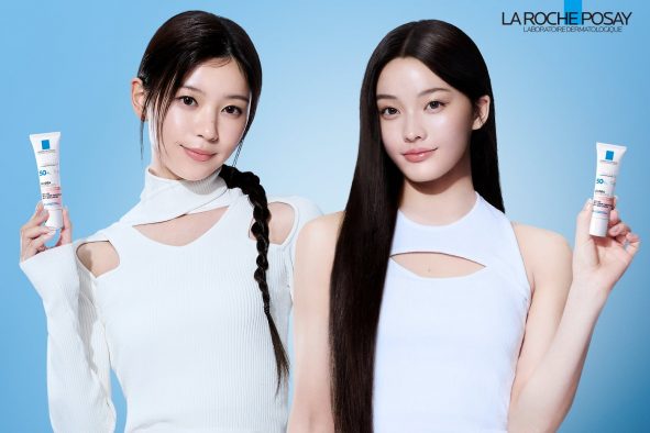 ILLIT・MOKA＆IROHA、ラロッシュポゼのトーンアップUVアンバサダーに就任！出演ムービー公開