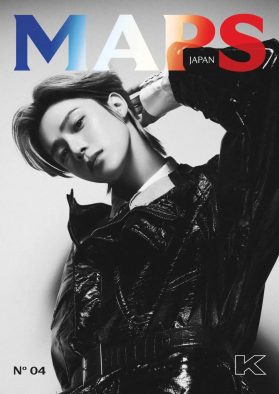 &TEAM・K『MAPS JAPAN』表紙に登場！ランウェイモデル用衣装を難なく着こなす