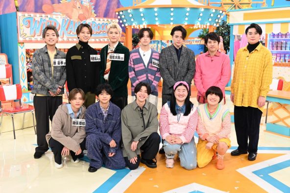 新体制timelesz、バラエティーに初登場！二宮和也がMCの『ニノさん』にメンバー8人全員で出演