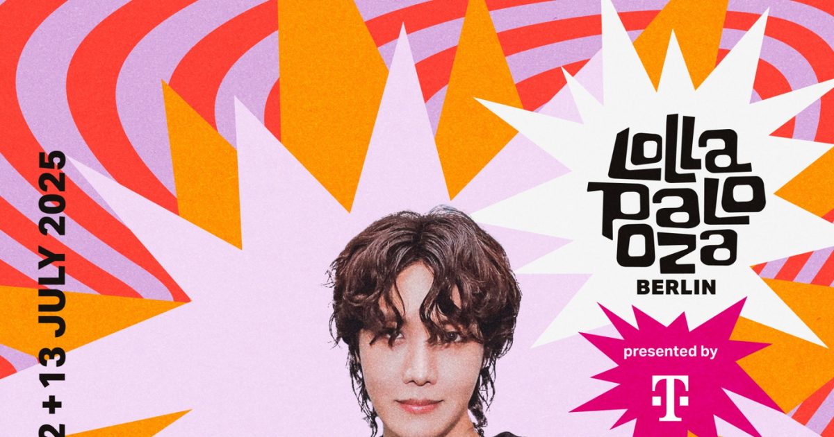 BTS・J-HOPE、大型音楽フェスティバル『Lollapalooza Berlin』にて