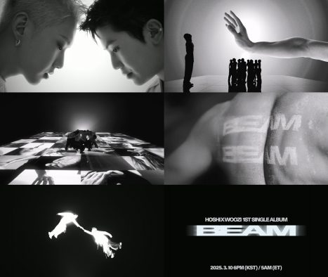 HxW (SEVENTEEN)1stシングル「BEAM」のトレーラーで新曲を一部公開