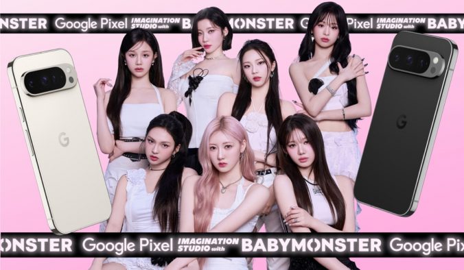 BABYMONSTERと「Google Pixel」が渋谷でコラボ