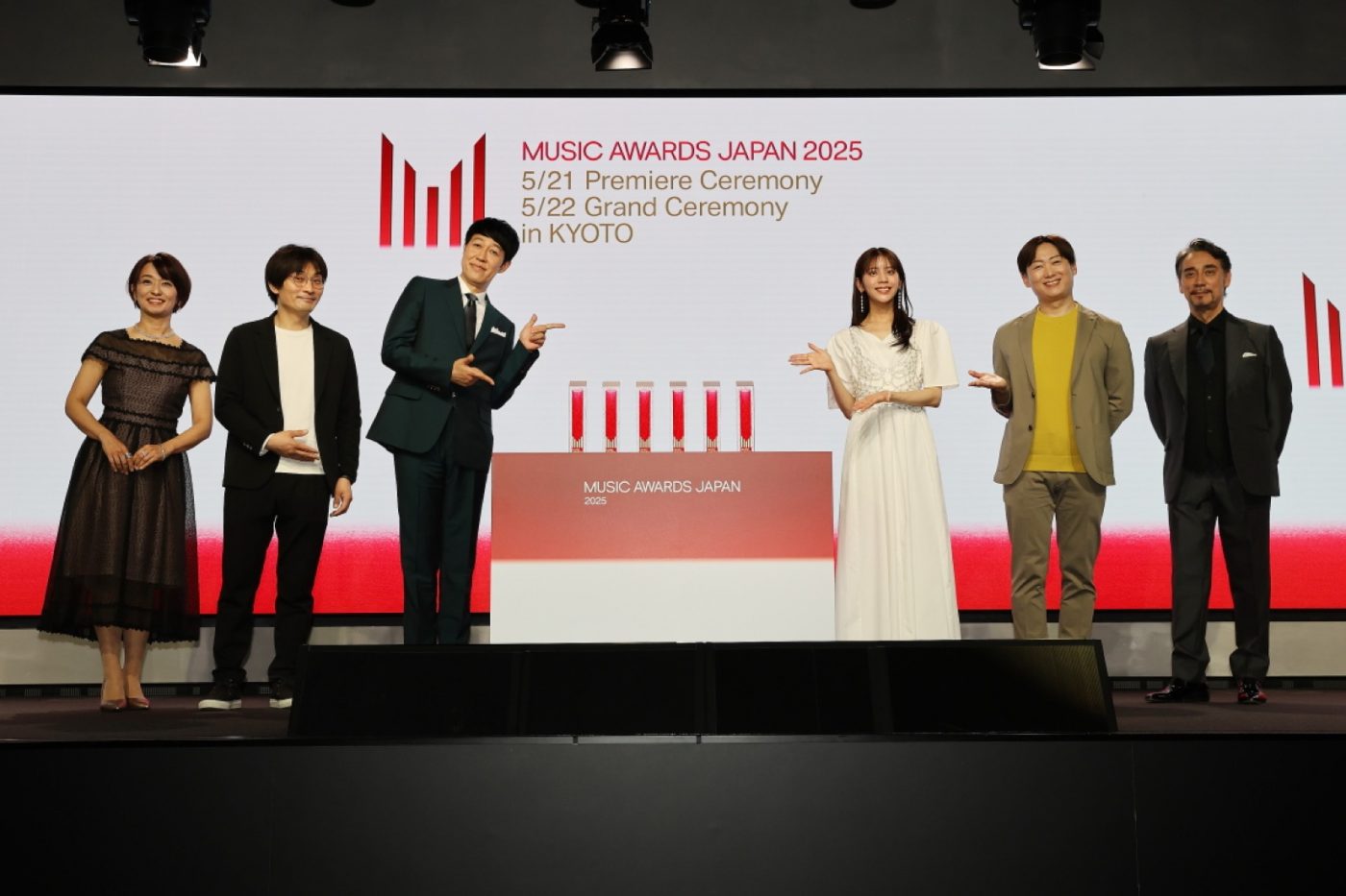 【レポート】『MUSIC AWARDS JAPAN 2025』ノミネート作品発表会に、小籔千豊、貴島明日香、松島功、柴那典が登壇