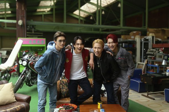 映画『BADBOYS』主演のJO1豆原一成、マツダスタジアムでの始球式に登場