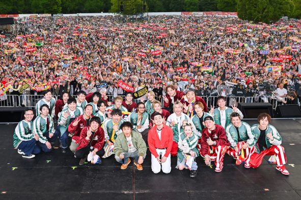 【ライブレポート】浜田雅功＆ハマ・オカモト『ごぶごぶフェス2025』で初の親子フェス共演！「やりにくいわ～」