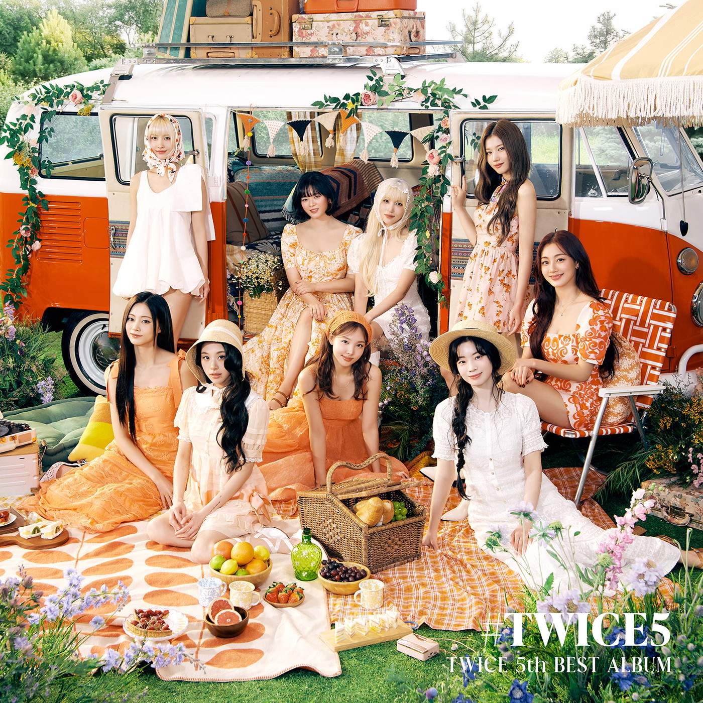 TWICE、大人気曲の日本語ver.を収録したベストアルバム『#TWICE5』リリース！全曲配信もスタート