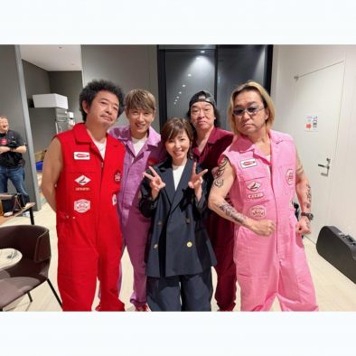 渡辺満里奈がユニコーン奥田民生らとの『UNICORN 奥田民生60祭』記念ショットを公開