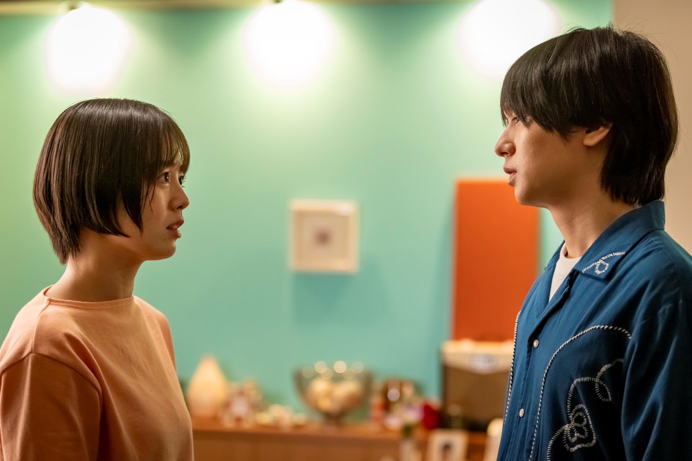 伊野尾慧＆伊原六花W主演ドラマ『パラレル夫婦』幹太（伊野尾）となつめ（伊原）が“奇跡の3分間”の終わりを予感