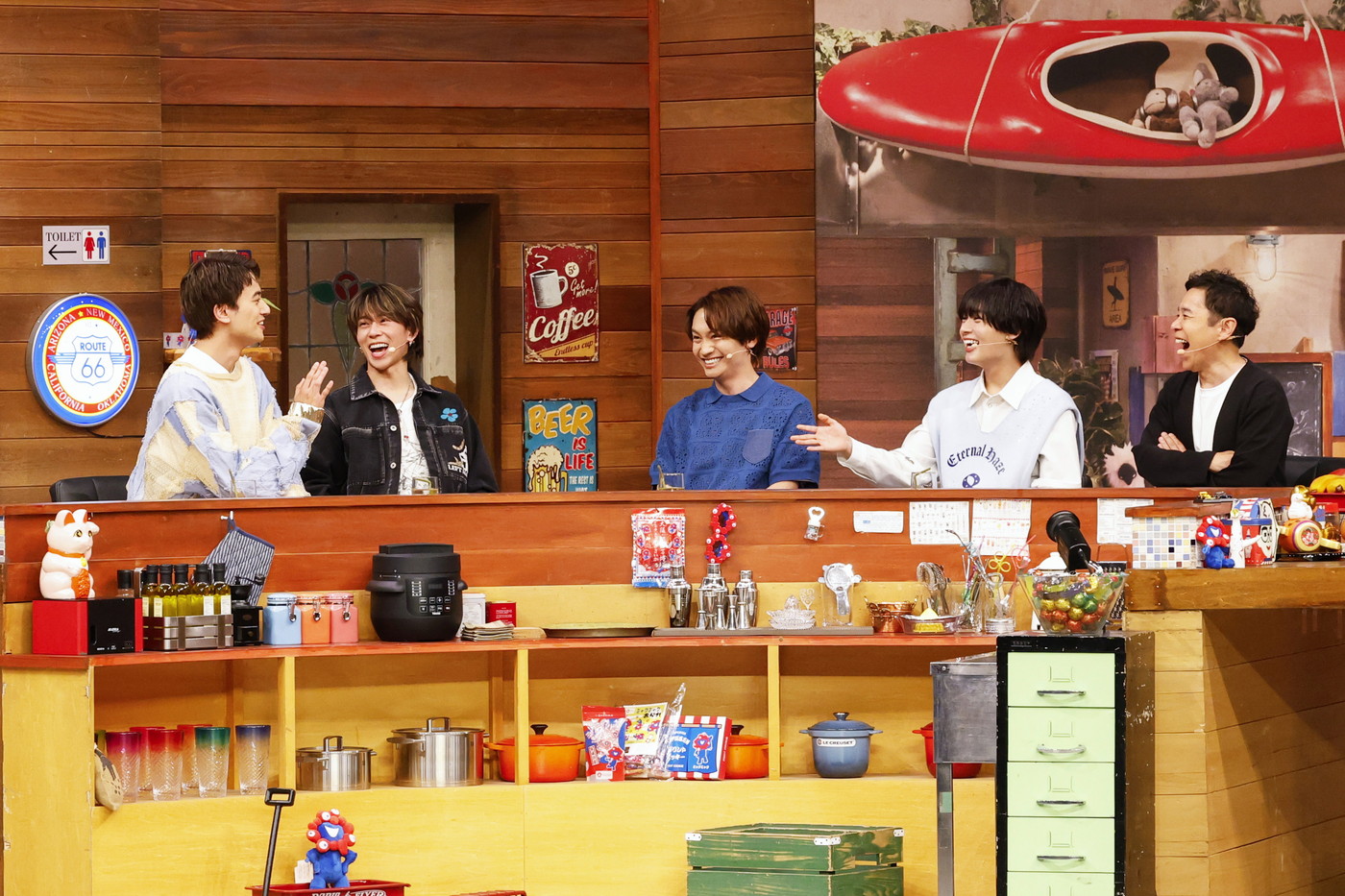 なにわ男子・藤原＆大西、Aぇ! group末澤＆小島が大阪・関西万博での『おかべろ』公開収録にサプライズ登場