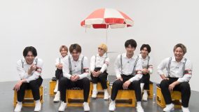 『リア突WEST.レボリューション』WEST.メンバーが“回転顔ハメ”パネル製作に挑戦