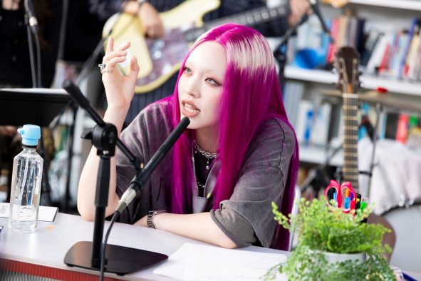 ちゃんみな、東京大学を舞台に超至近距離で圧巻の7曲を披露！学生からのガチ質問にも真正面から回答