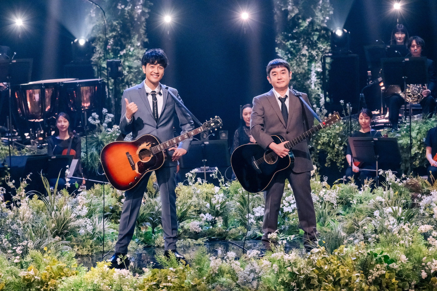 ゆず、NHK『MUSIC GIFT』にて「栄光の架橋」をオーケストラアレンジで披露！「最高の喜び」 - 画像一覧（1/3）