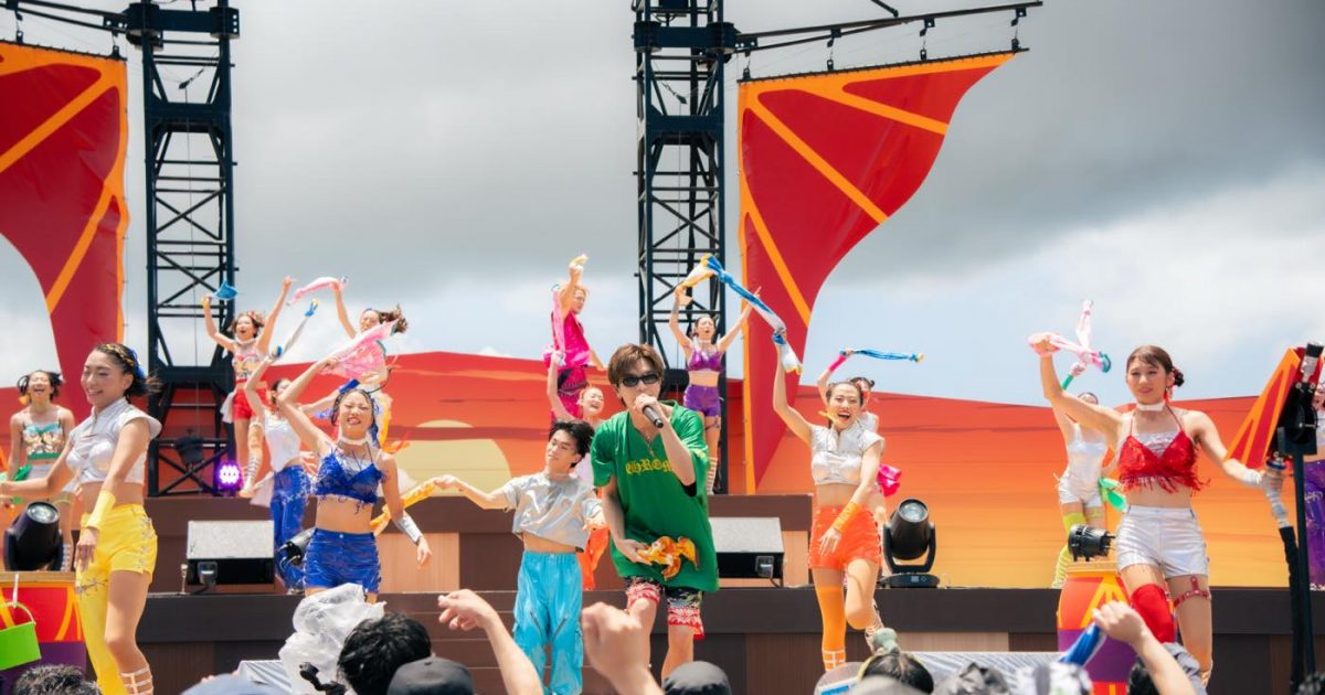 岩田剛典がジャングリア沖縄でパフォーマンス！この日限りのスペシャル