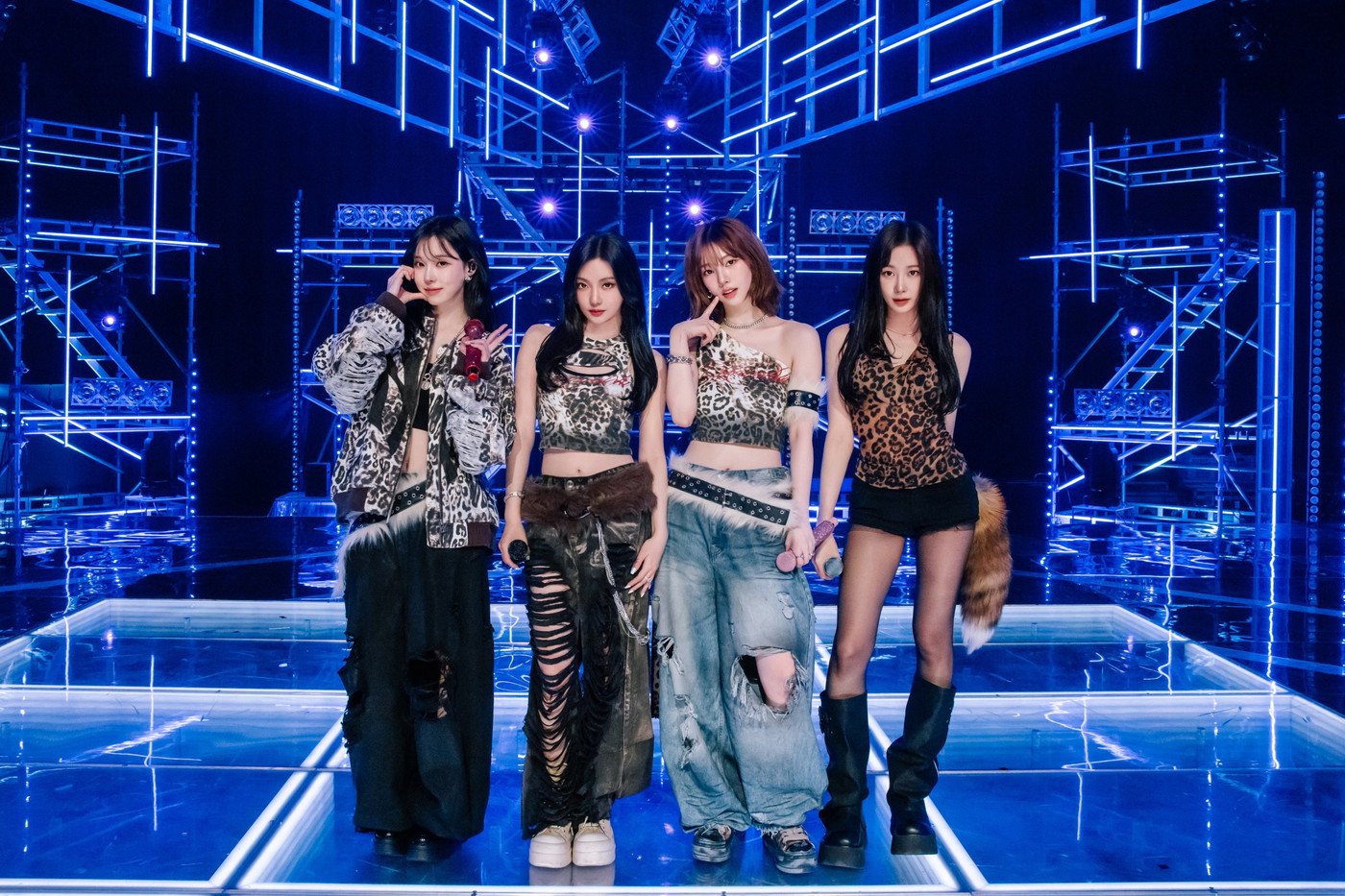 aespa『Venue101』でヒット曲満載のライブ！「日本のファンの皆さんとスペシャルなステージを作ることが出来て感動」 - 画像一覧（1/2）