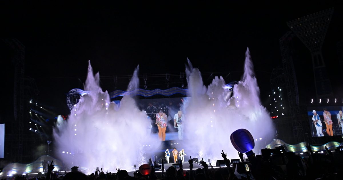 ライブレポート】TUBE、恒例の横浜スタジアムライブで圧巻のライブ