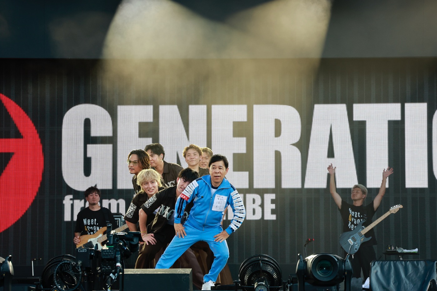 【ライブレポート】GENERATIONS『a-nation』でナイナイ岡村隆史とコラボダンス！「お母さん見てる？」（小森隼）