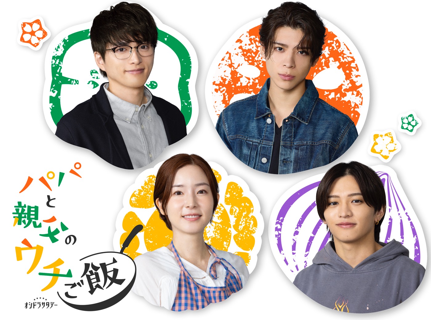 timelesz猪俣周杜が『パパと親父のウチご飯』でドラマ初出演！「（松島聡は）保護者のよう」（白洲迅・談）