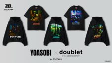 YOASOBI x DOUBLETダブレットZOZOFES Tシャツ ゾゾフェス YOASOBI×doubletコラボのTシャツ＆フーディーが『ZOZOFES』会場