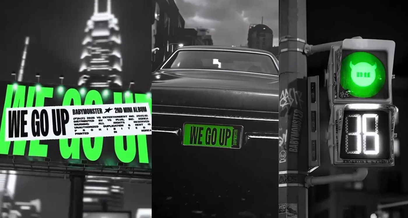 BABYMONSTER、圧倒的スケールを予感させる2ndミニアルバム『WE GO UP』ティザー映像公開