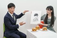 堺雅人＆乃木坂46池田瑛紗“サムライマック”新TVCMで共演！似顔絵プレゼントで「ご本人に見てもらえてうれしい」（池田） - 画像一覧（4/5）