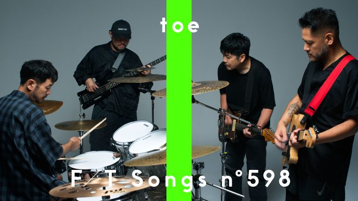 toe『THE FIRST TAKE』に再降臨！最新アルバム収録曲「キアロスクーロ」を一発撮り