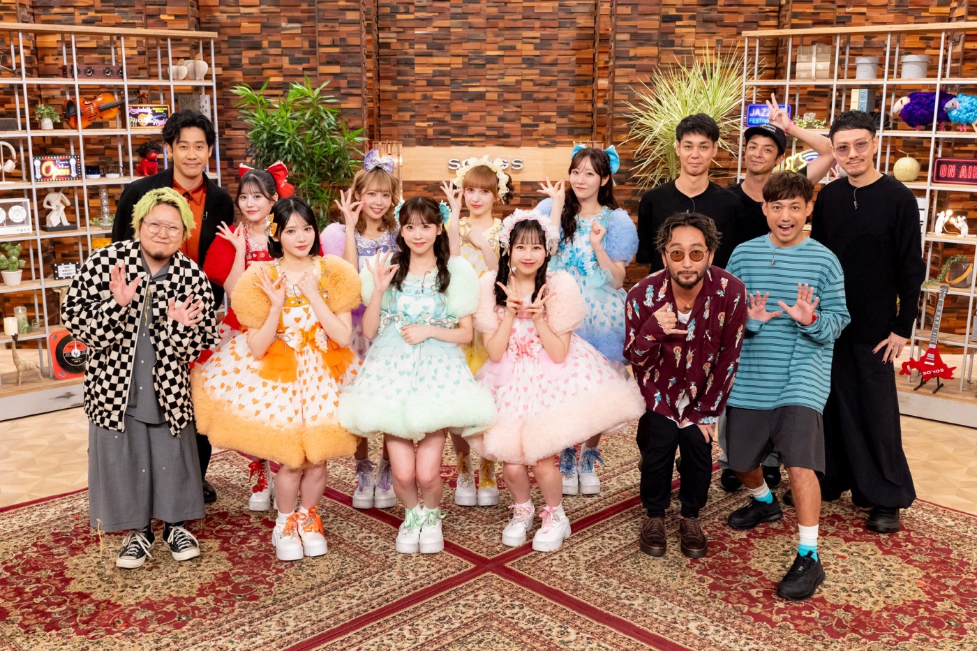 NHK『SONGS』＜バズヒット特集＞に、ORANGE RANGE、FRUITS ZIPPER、こっちのけんとが登場 - 画像一覧（1/12）