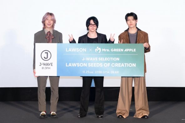 【レポート】ミセスがJ-WAVE公開収録に登場！Mrs. GREEN APPLEの半年を振り返る濃厚トーク