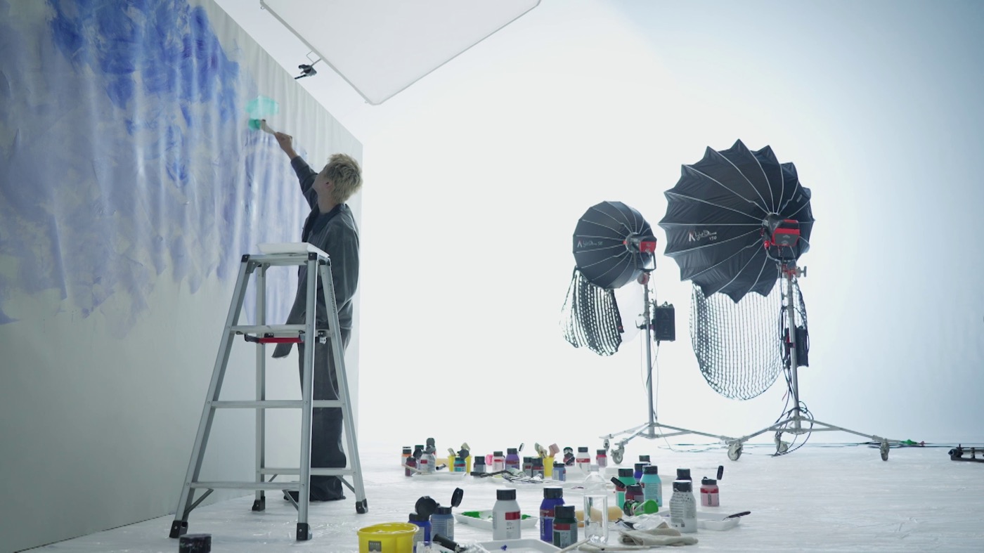 BE:FIRST「Secret Garden」のリズムに合わせてアート制作に挑戦！「MANATOの一筆目に注目してほしい！」 - 画像一覧（20/32）