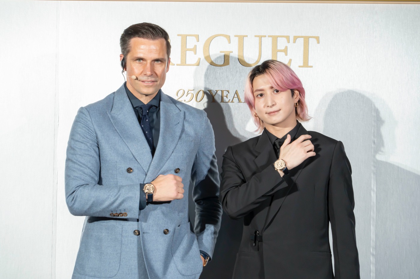 【レポート】Snow Man佐久間大介、ブレゲの新作時計に興味津々！「もう美しすぎます…」